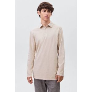 MANGO TEEN - Polo - Beige - Lange Mouwen