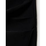 Mango - A-lijn Jurk - Zwart - Off Shoulder