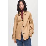 Mango - Trenchcoat - Camel
