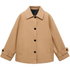 Mango - Trenchcoat - Camel