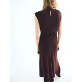 Mango - A-lijn Jurk - Bruin