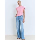 MANGO - CAMIN - Gebreide Top - Rosa