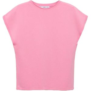 MANGO - CAMIN - Gebreide Top - Rosa