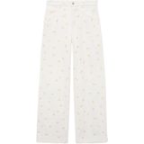 MANGO - MASSY - Jeans - Beige - Wide Leg - Mid Waist