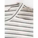 Mango - Kids Jurk - Grijs - Midi-lengte - Katoen en Polyester