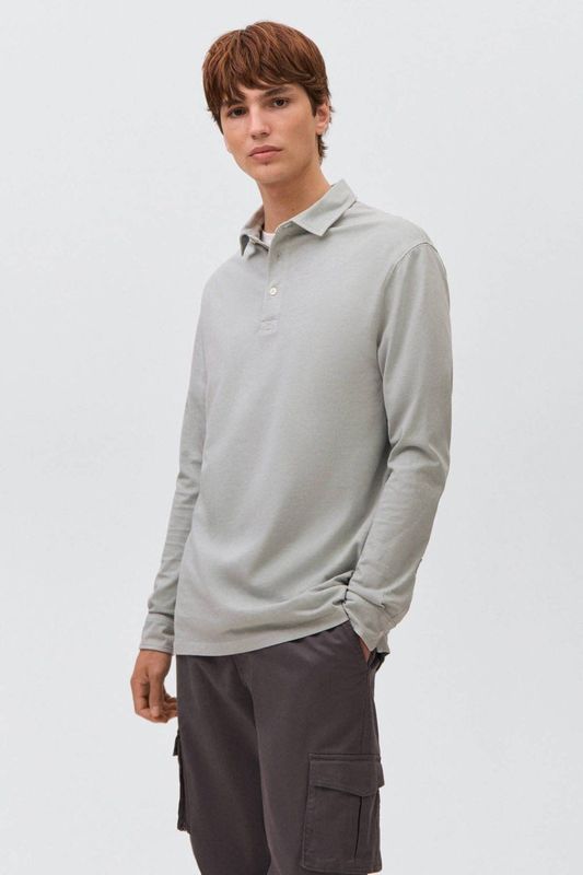 MANGO TEEN - Polo - Katoen - Lange Mouwen