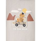 Mango Kids - Hoodie - Lichtbruin - Sweater