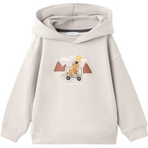 Mango Kids - Hoodie - Lichtbruin - Sweater