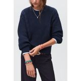 MANGO TEEN - Gebreide Trui - Marine - Met Kabels