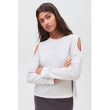 MANGO TEEN - Longsleeve - Melée Print - Katoen en Viscose Mix