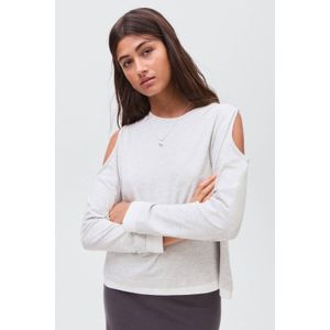 MANGO TEEN - Longsleeve - Melée Print - Katoen en Viscose Mix