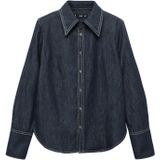 MANGO - MIRABEL - Blouse - Donkerblauw - Klassieke Blouse