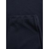 Mango - Wide Leg High Waist Pantalon - Donkerblauw