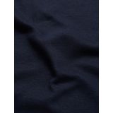 Mango - Wide Leg High Waist Pantalon - Donkerblauw