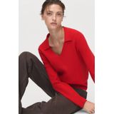 MANGO - JAN - Trui - Rood - Gebreide truien