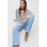 MANGO TEEN - Straight Leg Jeans - Blauw - Denim