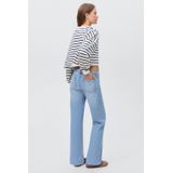 MANGO TEEN - Straight Leg Jeans - Blauw - Denim