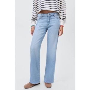 MANGO TEEN - Straight Leg Jeans - Blauw - Denim