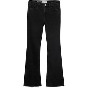 MANGO - FIONA - Jeans - Zwart - Flared - Lang