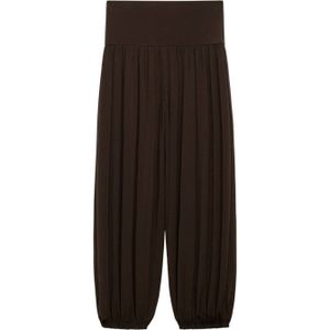 Mango - Barrel Regular Waist - Broek - Bruin