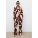 MANGO - PARISI - Blouse - Beige / Bruin