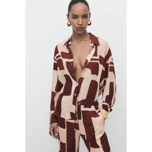 MANGO - PARISI - Blouse - Beige / Bruin