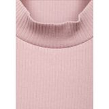Mango Kids - Longsleeve - Roze - Rib Gebreid