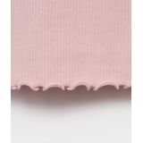 Mango Kids - Longsleeve - Roze - Rib Gebreid