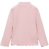 Mango Kids - Longsleeve - Roze - Rib Gebreid