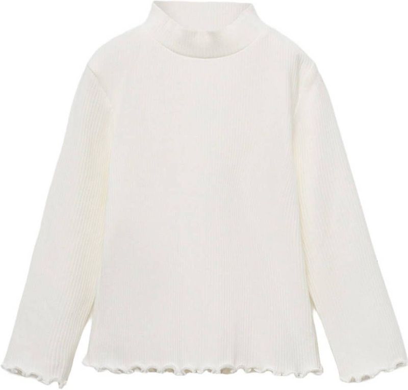 Mango Kids - Longsleeve - Katoen - Opstaande Kraag