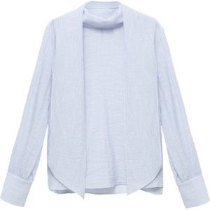 Mango - Blousetop - Lichtblauw