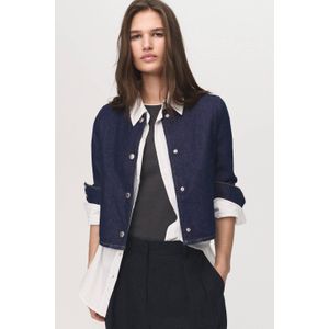 Mango - Denim Spijkerjas - Dark Blue Denim - Met Zakken