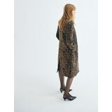 MANGO - RISSO - Tussenmantel - Bruin - Klassieke Mantel