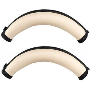 2 PCS Headset Earmuffs Sponge Cover for Edifier W820nb Style: Champagne Head Beam