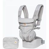 Ergobaby Omni 360 Cool Air Mesh Draagzak Baby - Pearl Grey