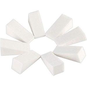 12 stuks / set nail art gradiënt zachte sponzen voor kleurvervaging manicure-tool Pools stempelen doe-het-zelf nagelkunst gereedschap accessoires