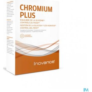 Voedingssupplement - Chroom - Vitamines B1-B2-B3-B5-B8 - Zink - 125 µg/tablet