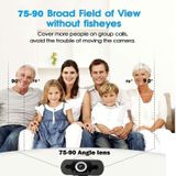 Full HD 1080P-webcamera met ruisonderdrukkingsmicrofoon Skype Streaming Live Camera voor Computer Android TV