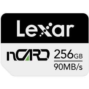 Lexar nCARD 256GB Geheugenkaart Mobiele Telefoon Uitbreiding NM-kaart