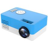 S261/J16 Home Mini HD 1080P Draagbare LED-projector  ondersteuning TF-kaart / AV / U-schijf  stekkerspecificatie:EU-stekker(blauw wit)