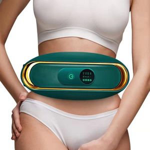 Smart Abdominale Massage Hot Compress Belt Girls Menstruatie Periode Massager(Groen)