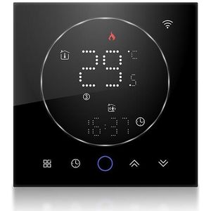 BHT-008GCL 95-240V AC 5A Smart Home Boiler Verwarming LED-thermostaat zonder wifi