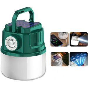 C52 multifunctionele zonne-campinglamp Zoombare waterdichte tentlamp met USB-uitgang