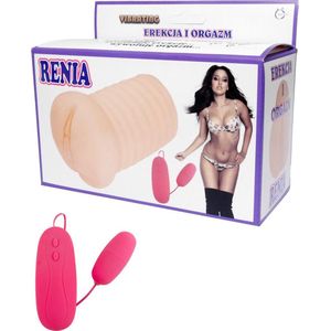 Bossoftoys - Renia - zware pussy Masturbator -650 gram -  Vibrating - Vagina - 26-00007
