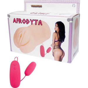 Bossoftoys - Afrodyta - Masturbator - Vibrating - Vagina - Zwaar 640 gram - 26-00008