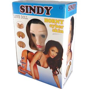 Bossoftoys - Sindy - Opblaaspop met echt gezicht - 26-00020