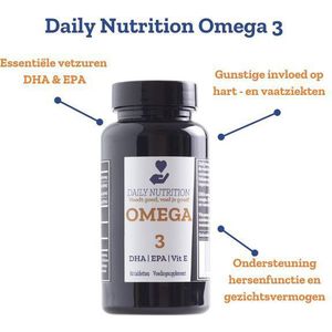 daily nutrition Omega 3 60 Capsules
