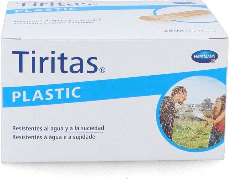 250 STUKS HARTMANN PLEISTERS 19 X 72 MM. DOOS 250 EENHEDEN LATEXVRIJ, WATERBESTENDIG IN VUILAFSTOTEND