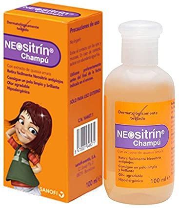 Neositrin Shampoo voor het verwijderen van resten van de anti-luizenbehandeling, 100 ml