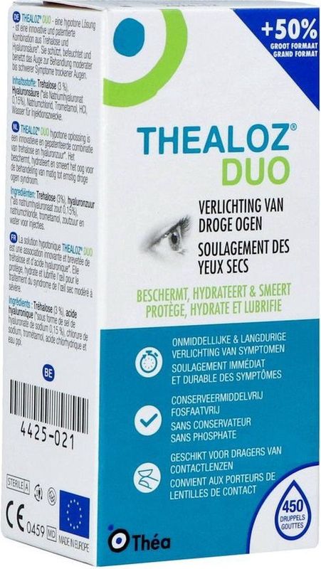 Thealoz Duo - oogdruppel - 10ml